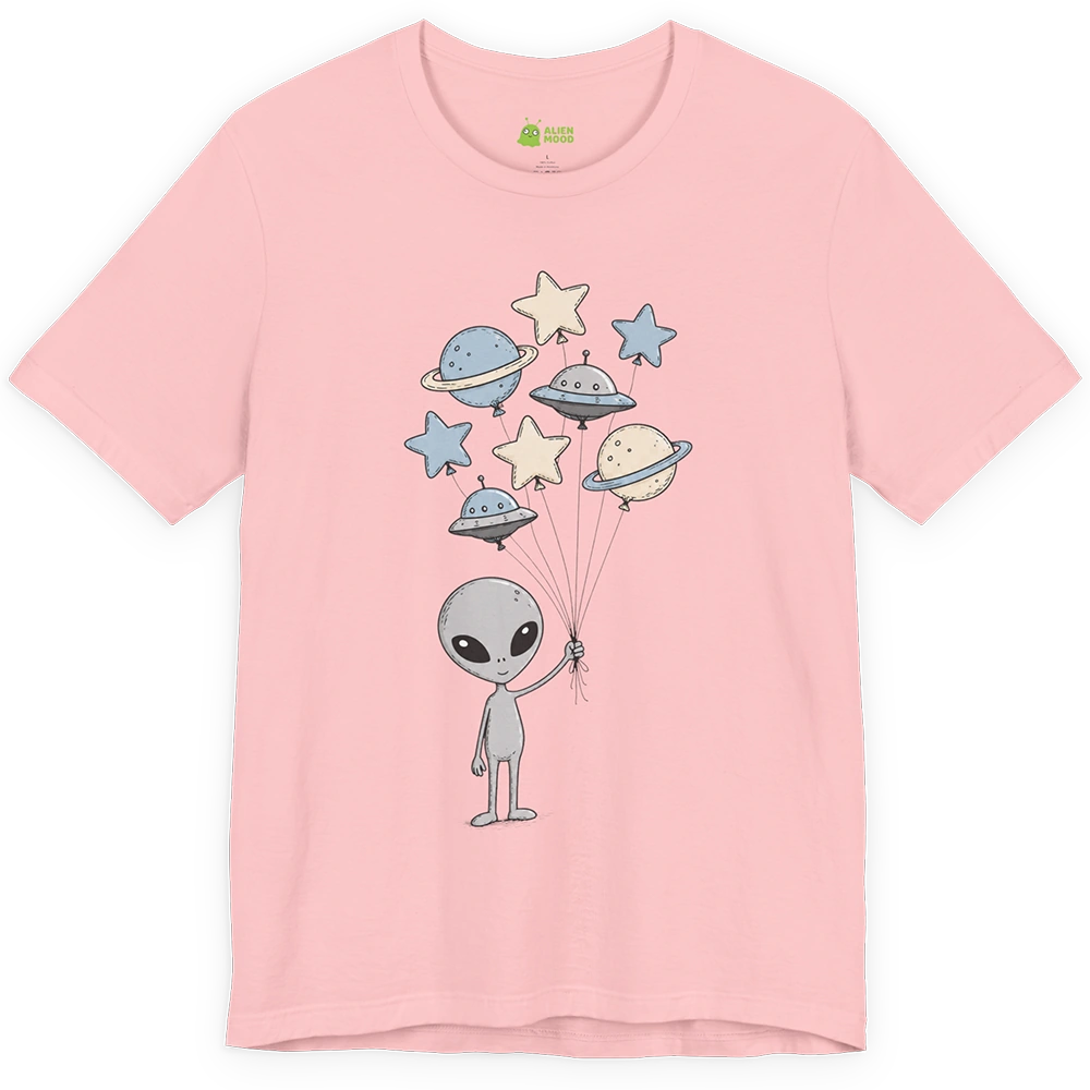 Space Balloons Alien T-shirt
