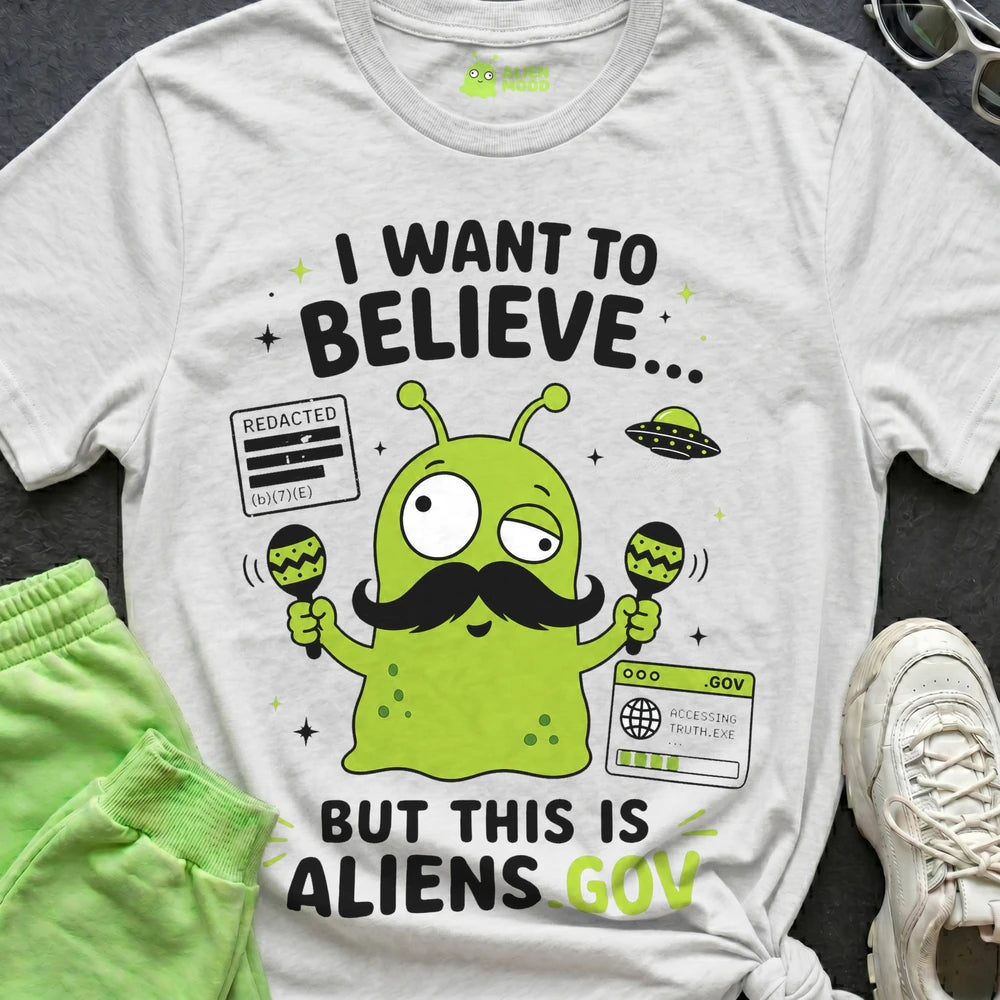 Aliens.gov T-shirt