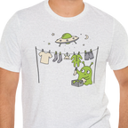 Laundry Day Alien T-shirt