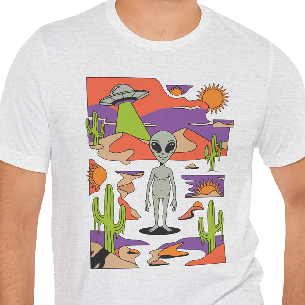 Desert Report Alien T-shirt