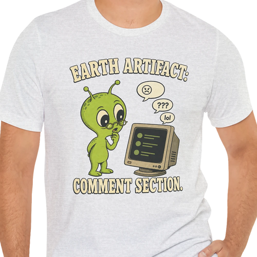 Comment Section Alien T-shirt