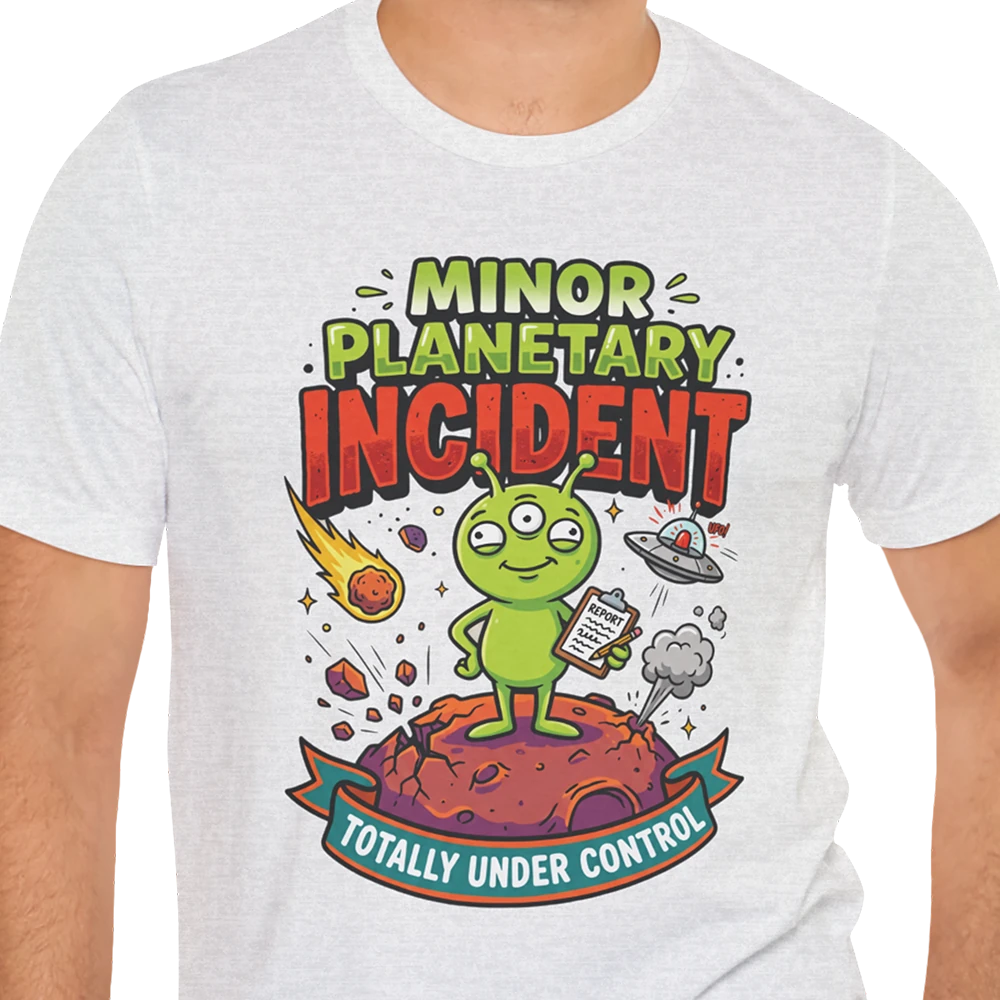 Totally Under Control Alien T-shirt