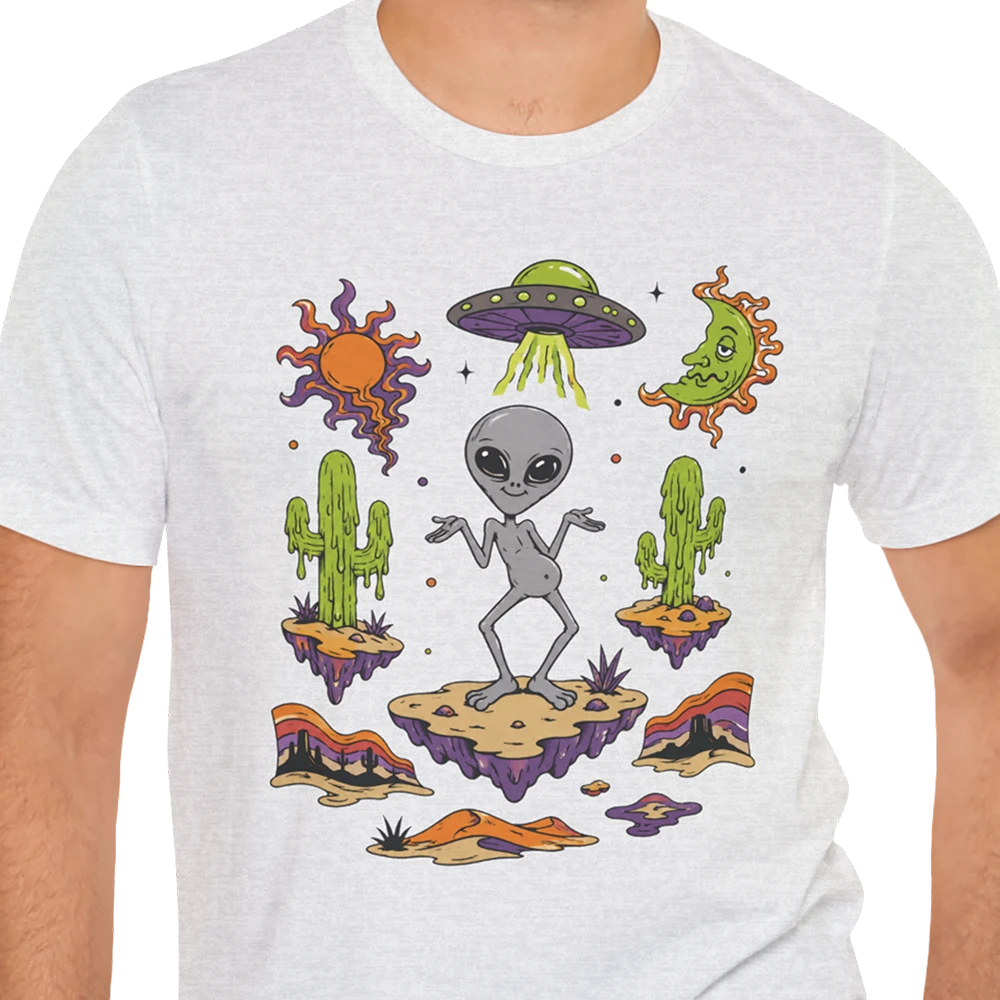 Desert Drift Alien T-shirt