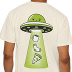 Snack Abduction Alien T-shirt