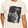 The Cat Saw Everything Alien T-shirt