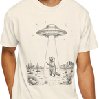 Desert Abduction Alien T-shirt