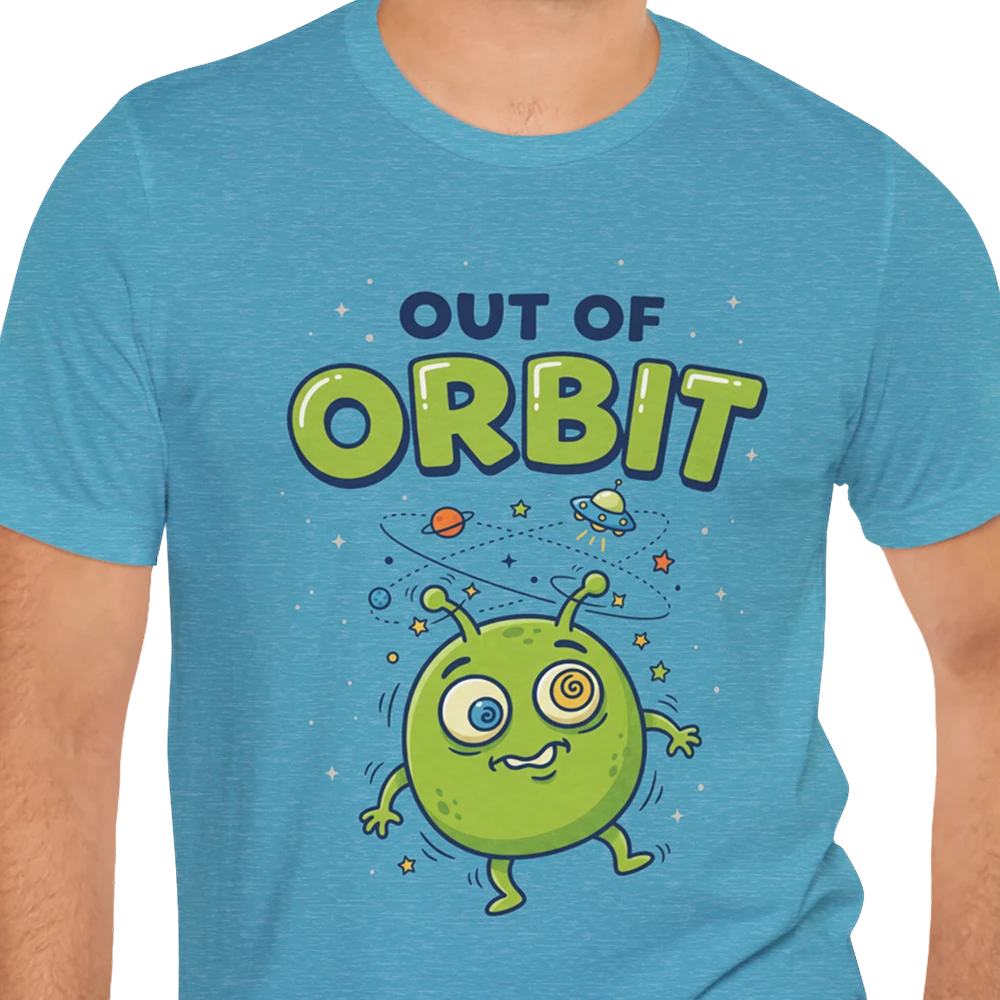 Out of Orbit Alien T-shirt