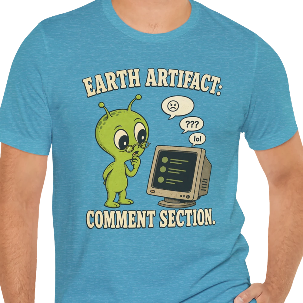 Comment Section Alien T-shirt