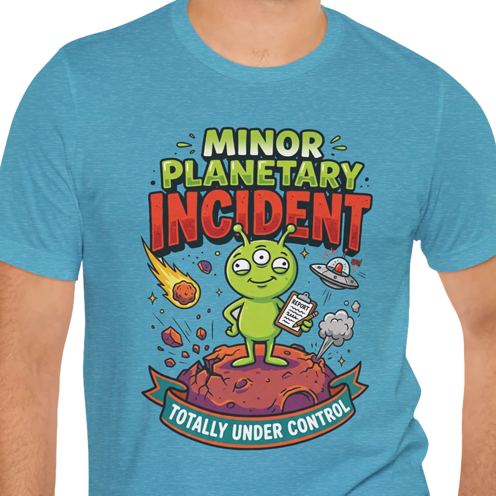 Totally Under Control Alien T-shirt