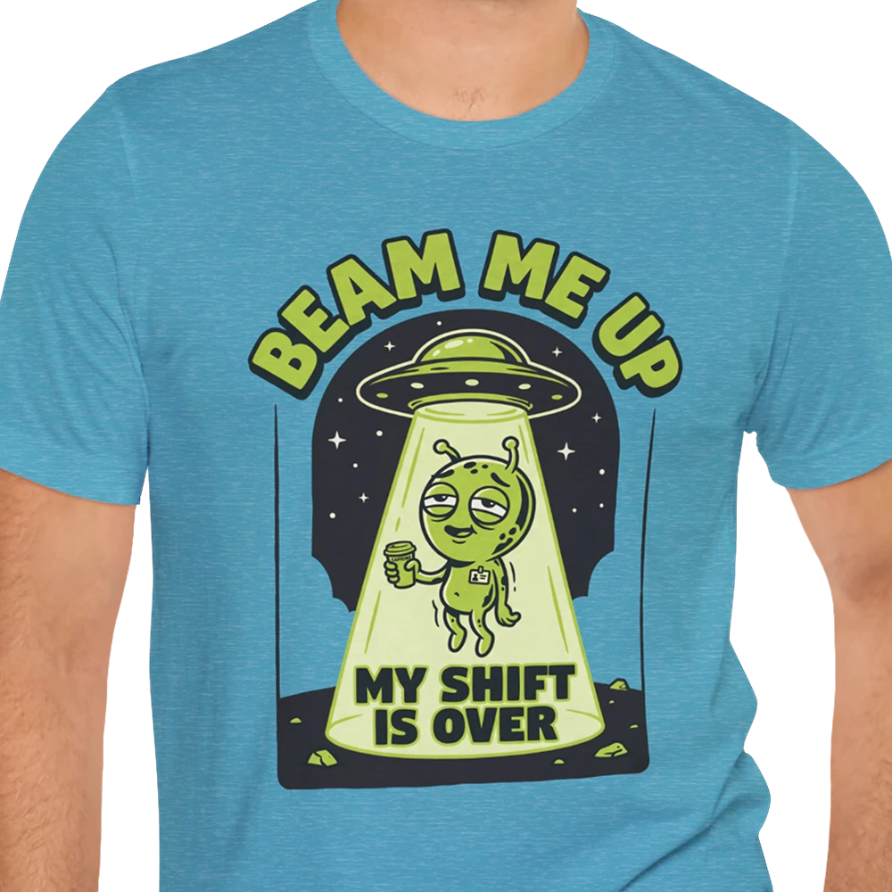 Shift's Over Alien T-shirt