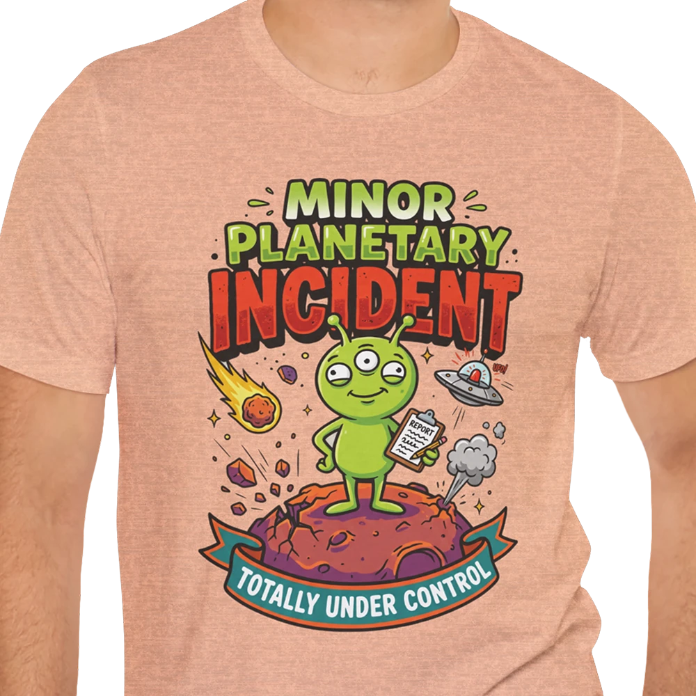 Totally Under Control Alien T-shirt