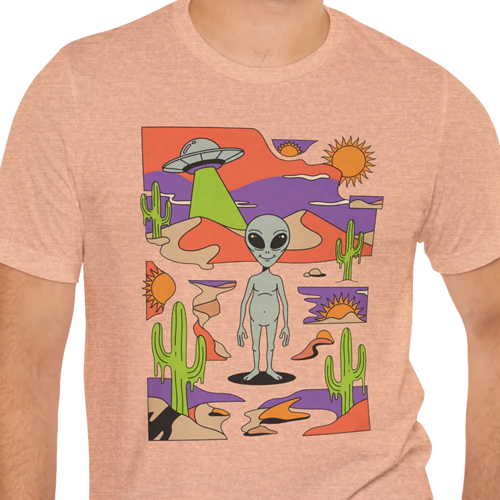 Desert Report Alien T-shirt