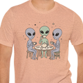 Tea Party Alien T-shirt