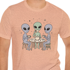 Tea Party Alien T-shirt