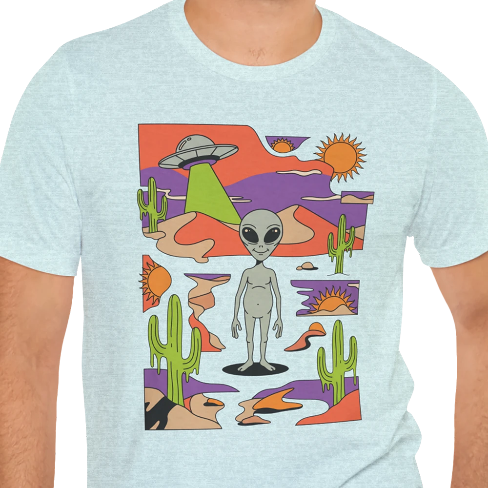 Desert Report Alien T-shirt