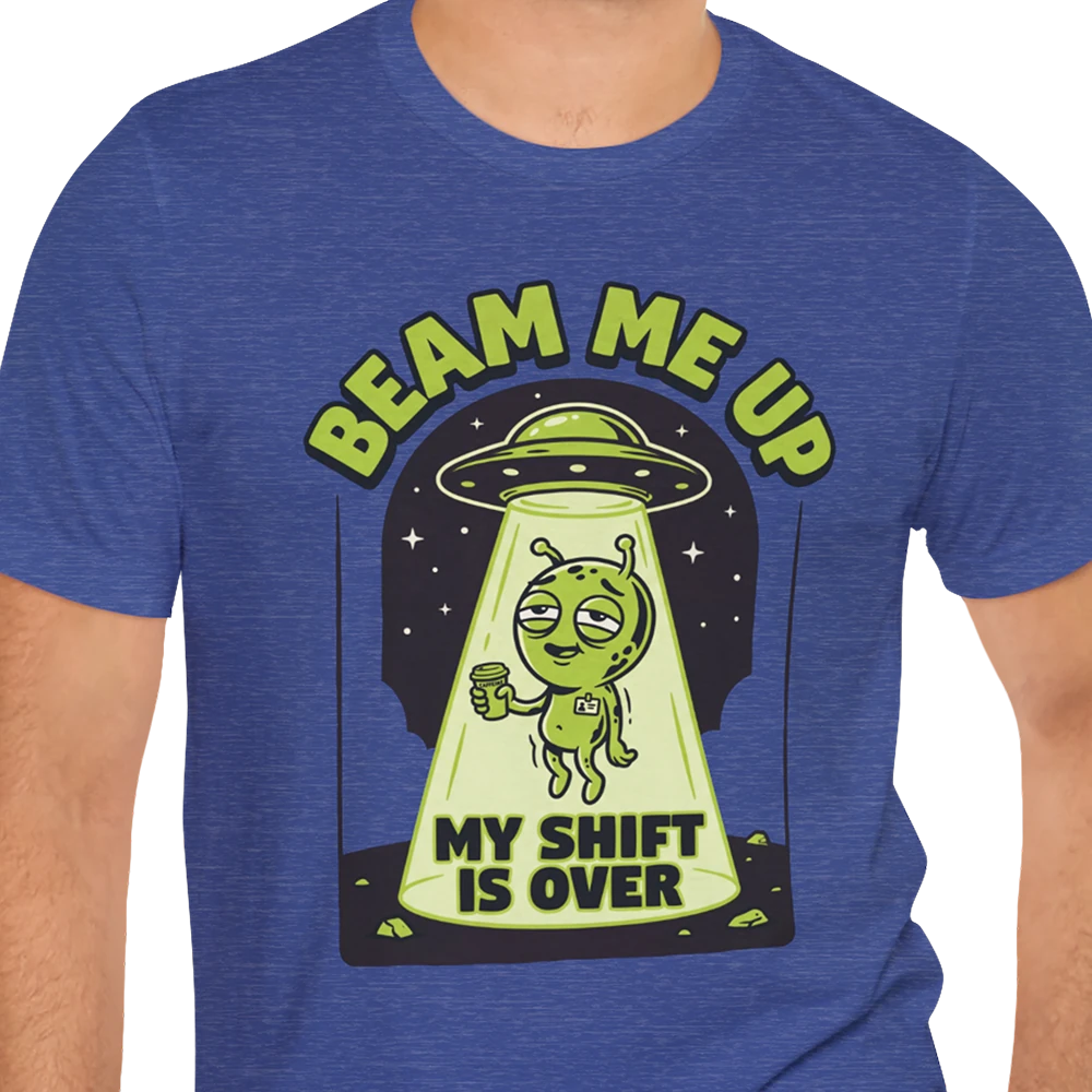 Shift's Over Alien T-shirt