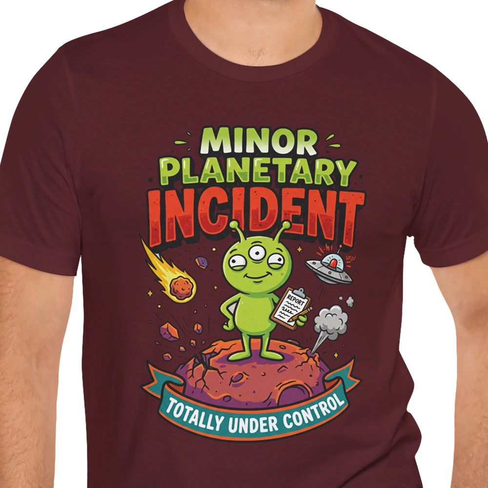 Totally Under Control Alien T-shirt