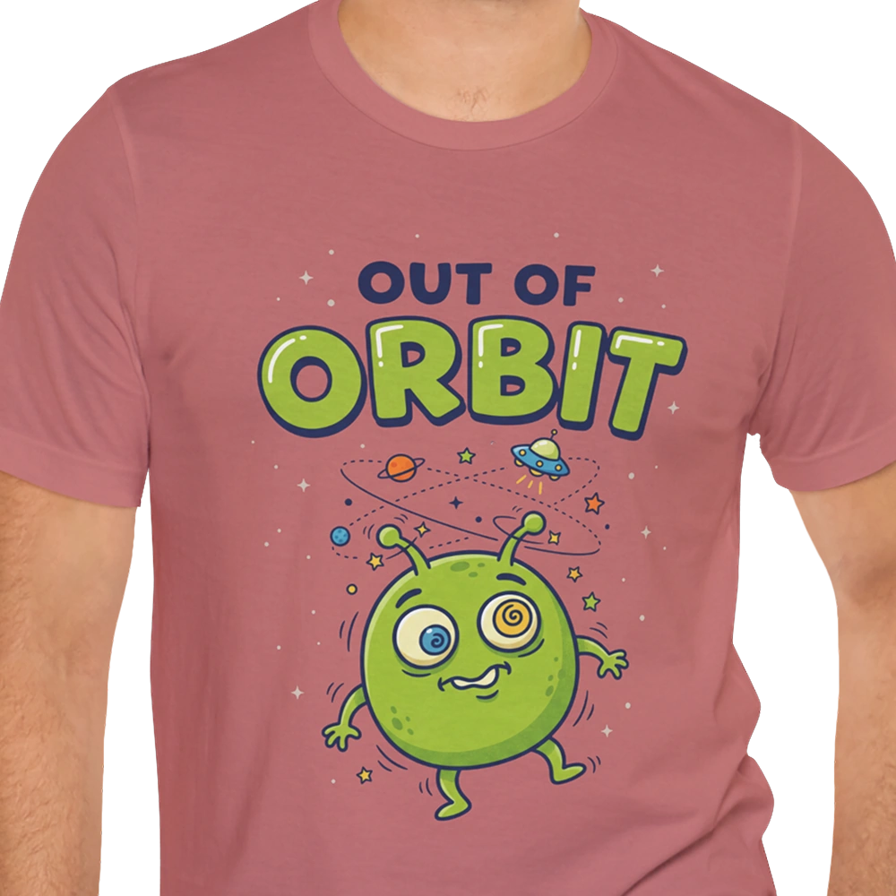 Out of Orbit Alien T-shirt