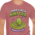 Crop Circle Mini Golf Alien T-shirt