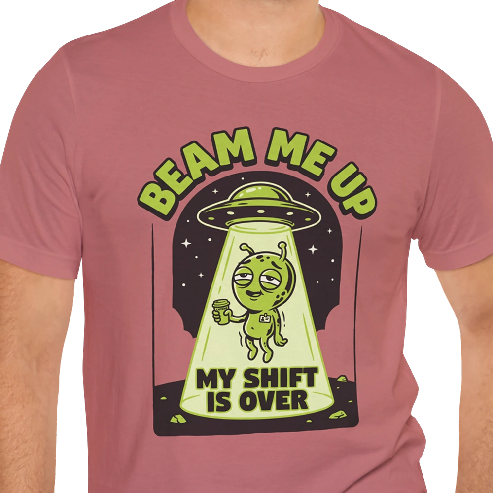 Shift's Over Alien T-shirt