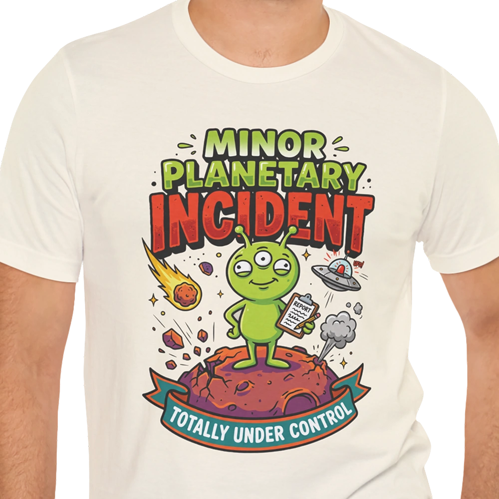 Totally Under Control Alien T-shirt