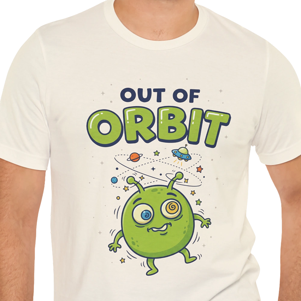 Out of Orbit Alien T-shirt