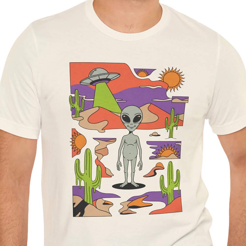 Desert Report Alien T-shirt