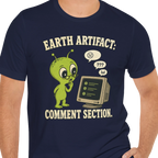 Comment Section Alien T-shirt