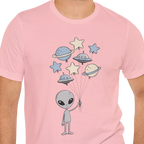 Space Balloons Alien T-shirt