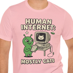Mostly Cats Alien T-shirt