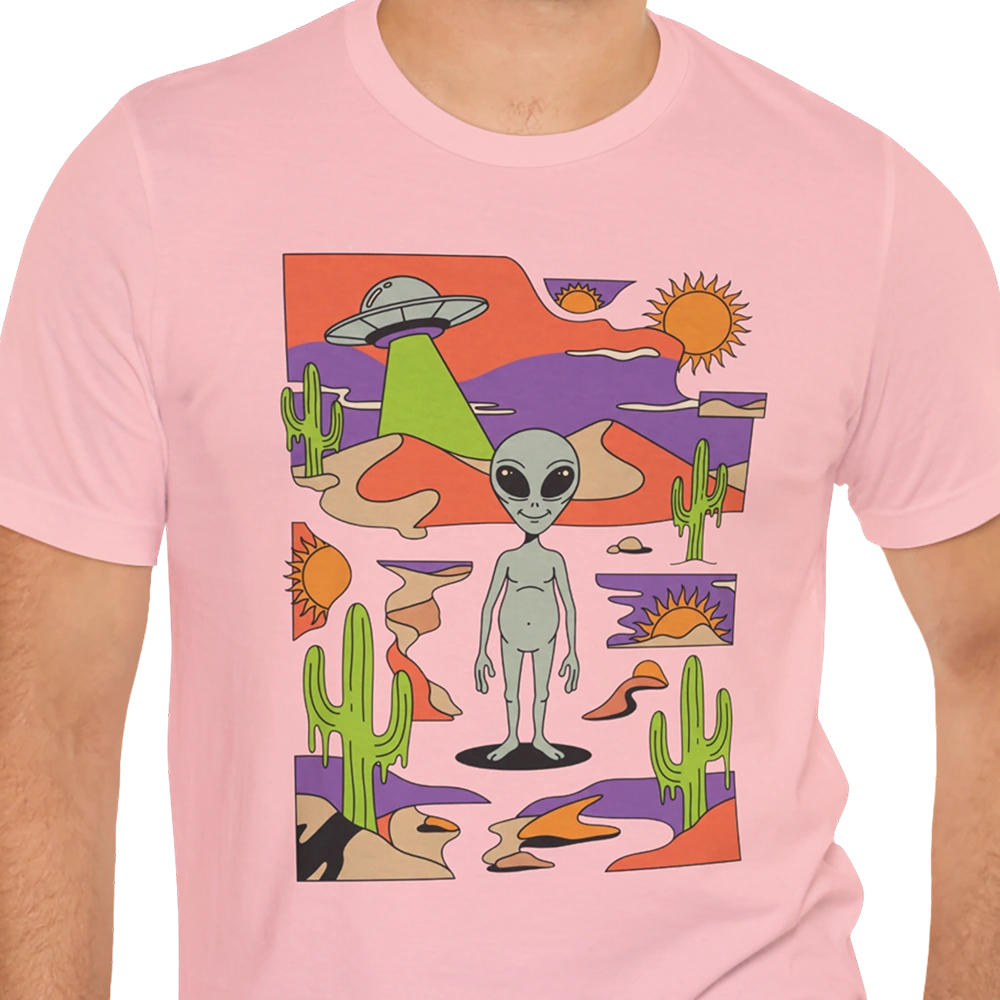 Desert Report Alien T-shirt