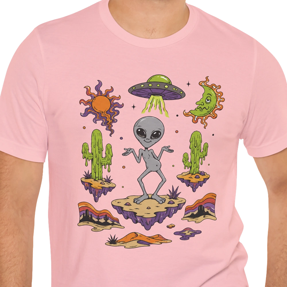 Desert Drift Alien T-shirt