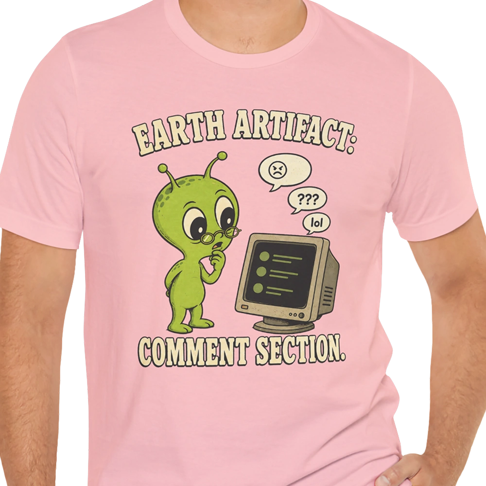 Comment Section Alien T-shirt