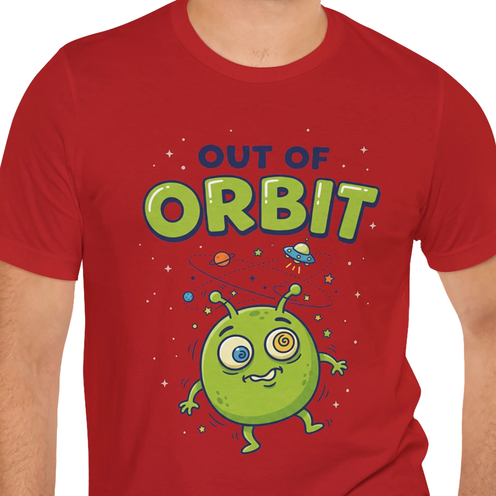 Out of Orbit Alien T-shirt
