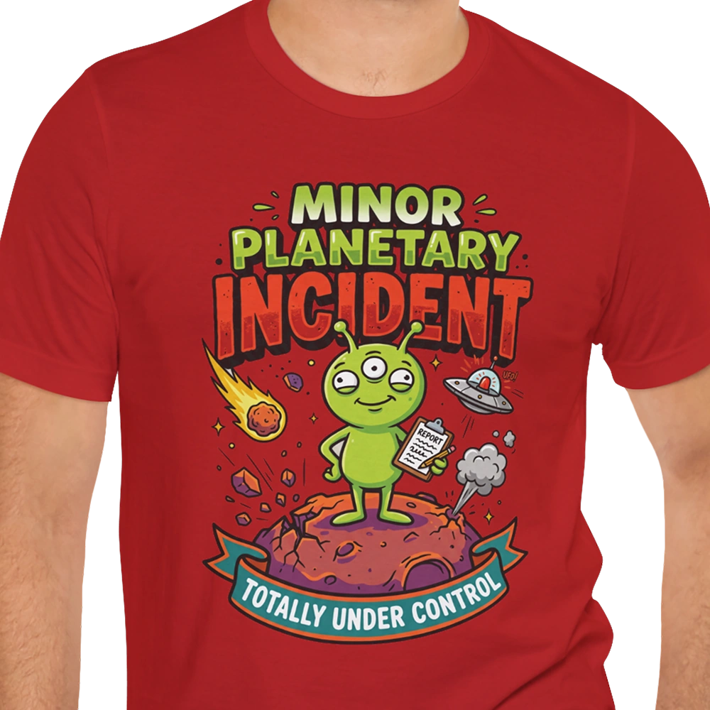 Totally Under Control Alien T-shirt